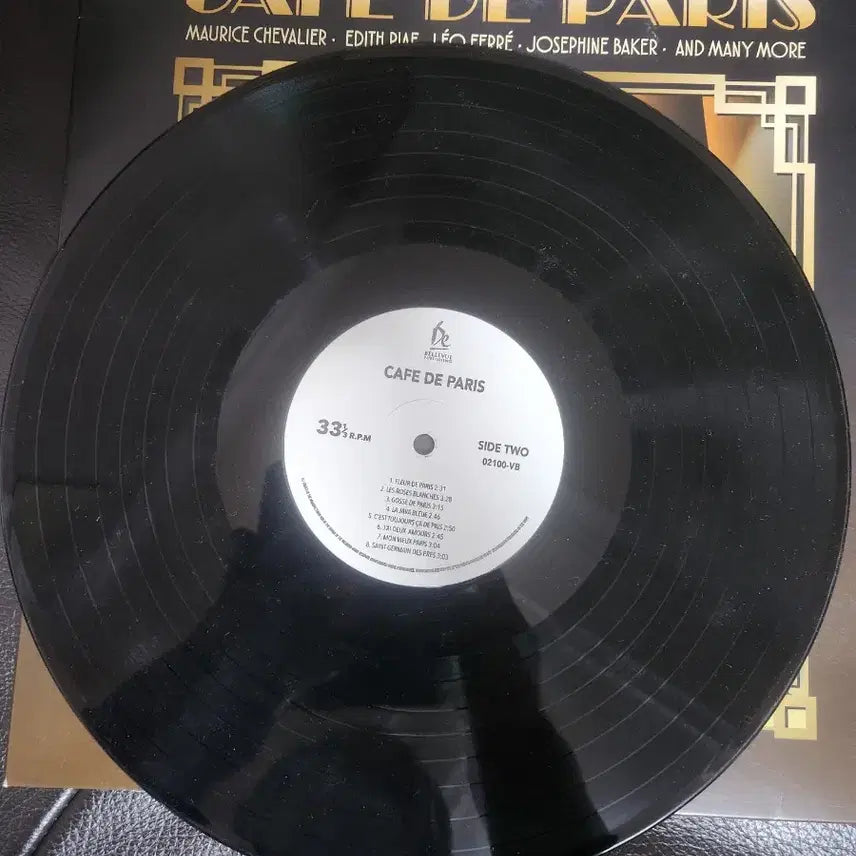 [BUNJANG] Cafe de Paris - French Chanson Masterpieces (Edith Piaf et al.) LP / Cafe de Paris - 프랑스 샹송 명곡집 (에디트 피아프 외)