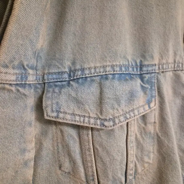 [BUNJANG] ZARA Vintage Mud Washing Denim Jacket / 자라 빈티지 머드 워싱 데님 자켓