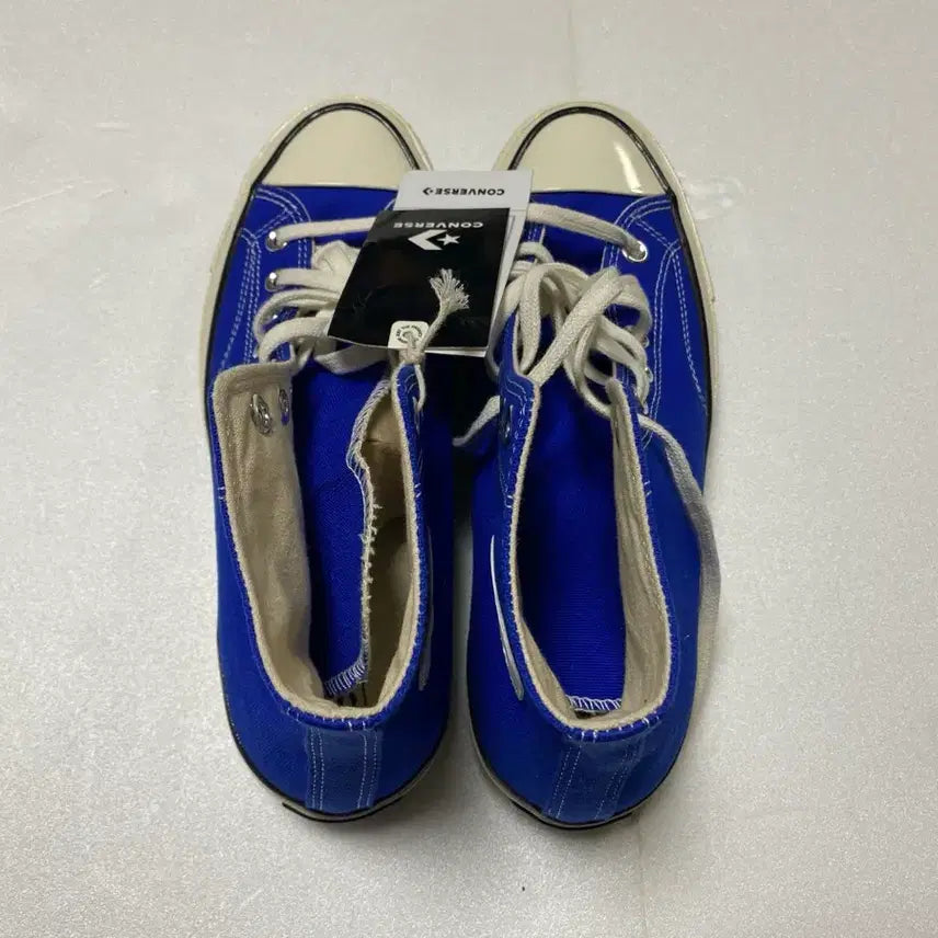 [BUNJANG] Converse Chuck 70 Rush Blue High Sneakers / 컨버스 척70 러쉬블루하이 8(265) 새상품