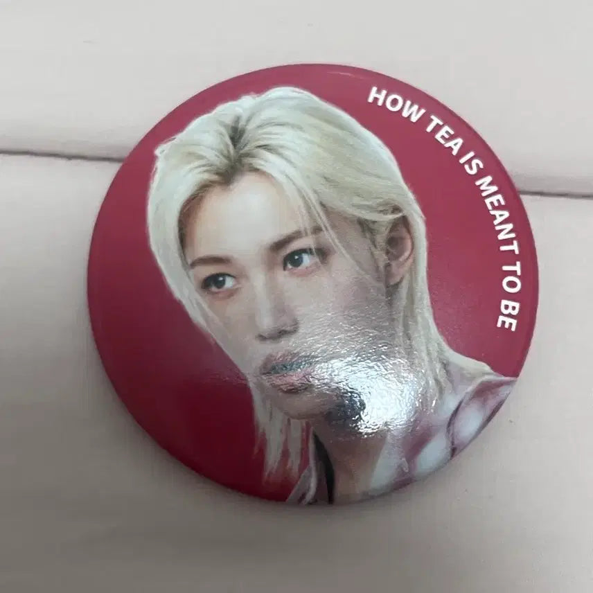[BUNJANG] Stray Kids Felix Gongcha Collaboration Can Badge / 필릭스 공차 콜라보 캔뱃지