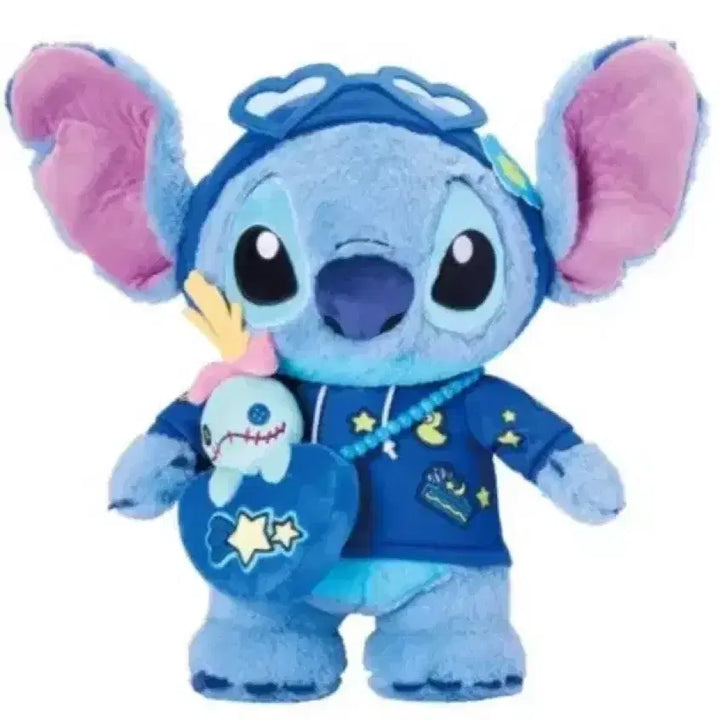 [BUNJANG] Stitch Colorful Kawaii A Prize Stitch Plush Doll / [택포7]해피쿠지 스티치 컬러풀 카와이 A상 스티치 인형