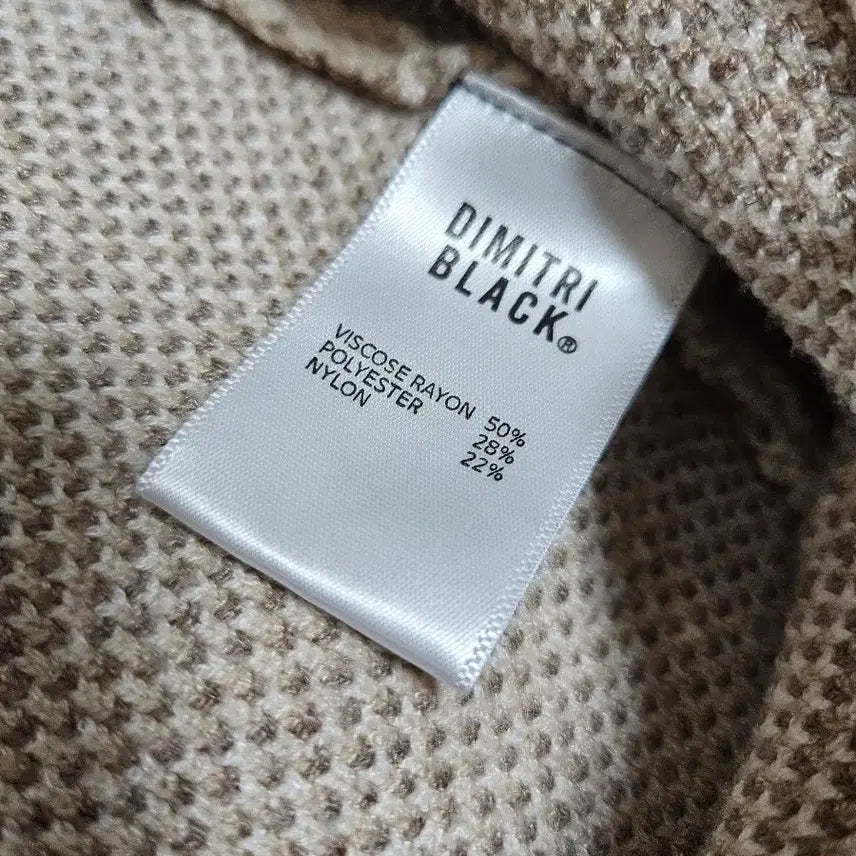 [BUNJANG] Dimitri Black Nordic Cardigan XL / 디미트리블랙 노르딕 가디건 XL