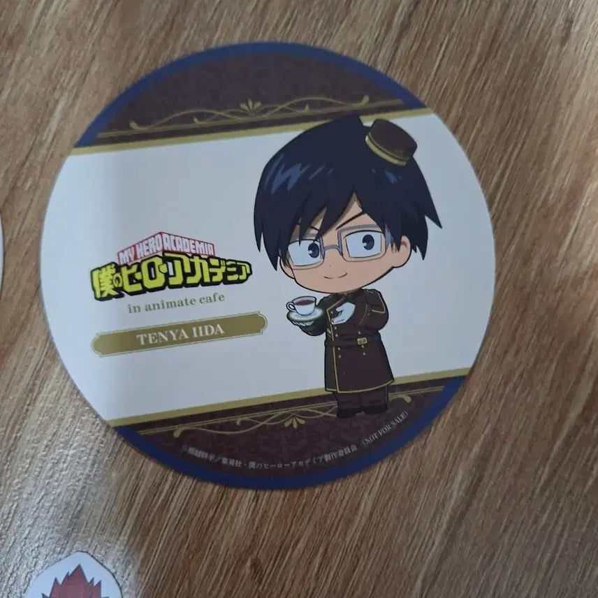 [BUNJANG] My Hero Academia Animate Cafe Collaboration Coaster and POB Bundle Set / 애니메이트 콜라보 나의 히어로 아카데미아 카페 코스터 및 특전 일괄
