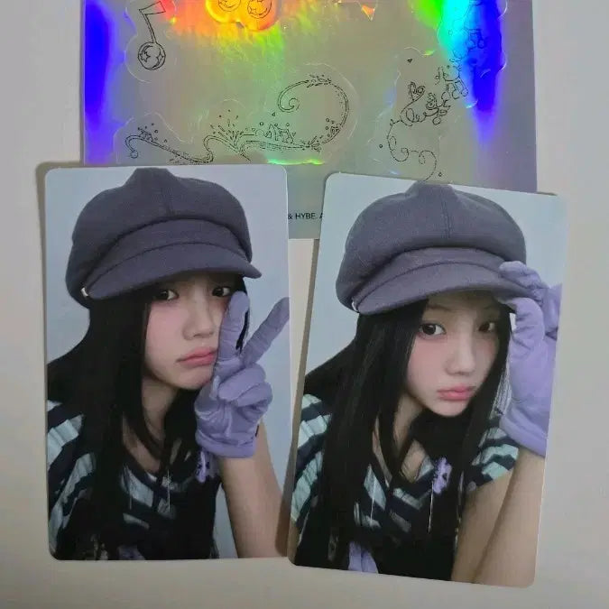 [BUNJANG] ILLIT Wonhee Bomb Card Cover Sticker MD Goods / 아일릿 원희 bomb 밤 카드 커버 스티커 팝업스토어 엠디 md 굿즈
