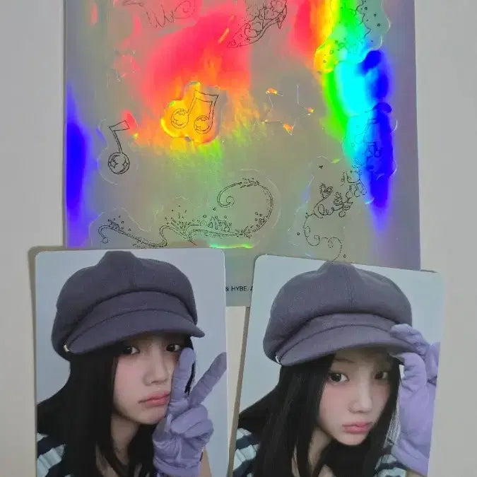 [BUNJANG] ILLIT Wonhee Bomb Card Cover Sticker MD Goods / 아일릿 원희 bomb 밤 카드 커버 스티커 팝업스토어 엠디 md 굿즈