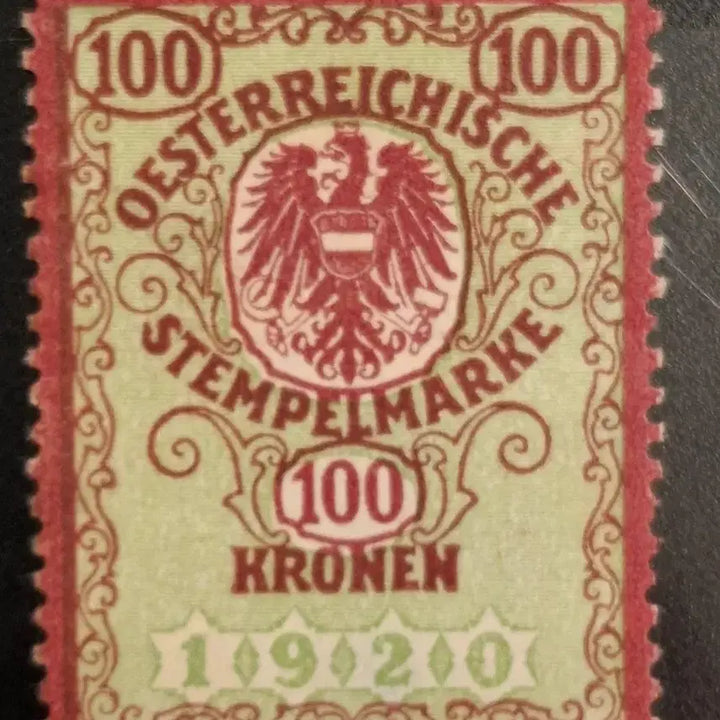 [BUNJANG] Austria Eagle Crest Stamps Bundle Set / (3관/A20) 1920년 오스트리아 독수리 문위 보통일괄(A2)저렴