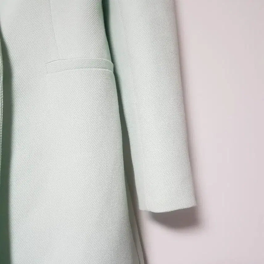 [BUNJANG] ZARA Mint Double-Button Jacket XS / ZARA  자라 브랜드 민트색 더블 버튼 자켓 xs