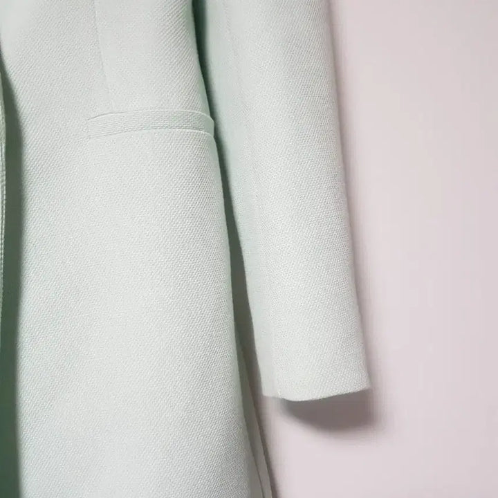 [BUNJANG] ZARA Mint Double-Button Jacket XS / ZARA  자라 브랜드 민트색 더블 버튼 자켓 xs