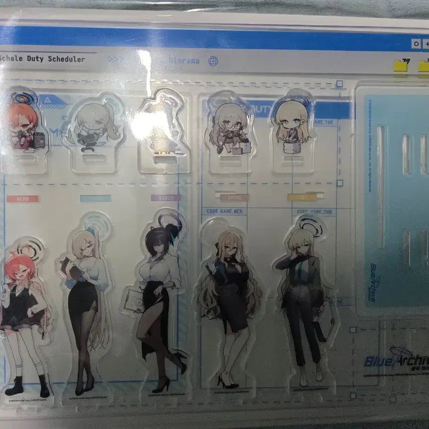 [BUNJANG] Blue Archive C&amp;C Acrylic Stand Bundle / 원가)블루아카이브 애니메이트 C&amp;C 콜라보 상품 일괄