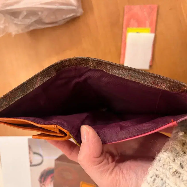 [SOLD OUT] Etro 에트로 페이즐리 반지갑