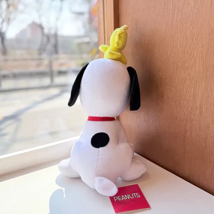[BUNJANG] Snoopy &amp; Woodstock Plush Toy (37cm) / 일본 피넛츠 머리위 우드스탁 snoopy 스누피 인형 37cm