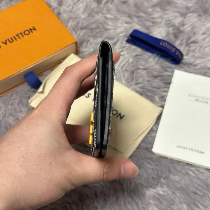 [BUNJANG] Louis Vuitton Damier Distorted Organizer Card Wallet / [풀구성] 루이비통 다미에 디스토티드 오거나이저 카드지갑