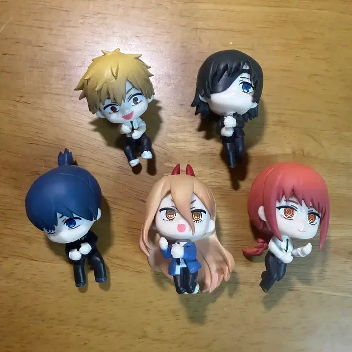 [BUNJANG] Chainsaw Man Cable Figure Bundle Set / 체인소맨 케이블 피규어 5종 일괄