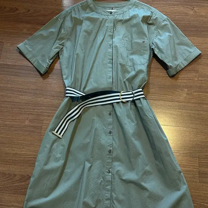 [BUNJANG] Tommy Hilfiger Shirt Dress / 타미힐피거 셔츠 원피스