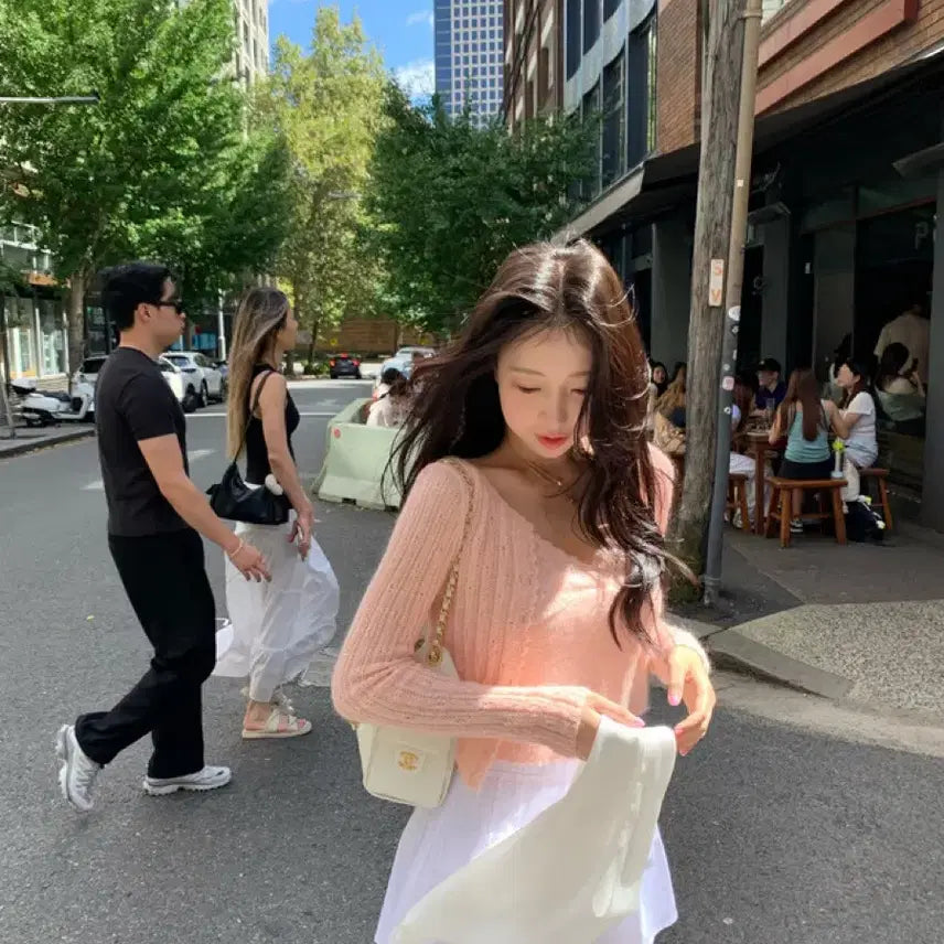 [BUNJANG] Sie Coco Cardigan Pink / 새상품) 시예 코코 가디건 26 핑크 coco cardigan