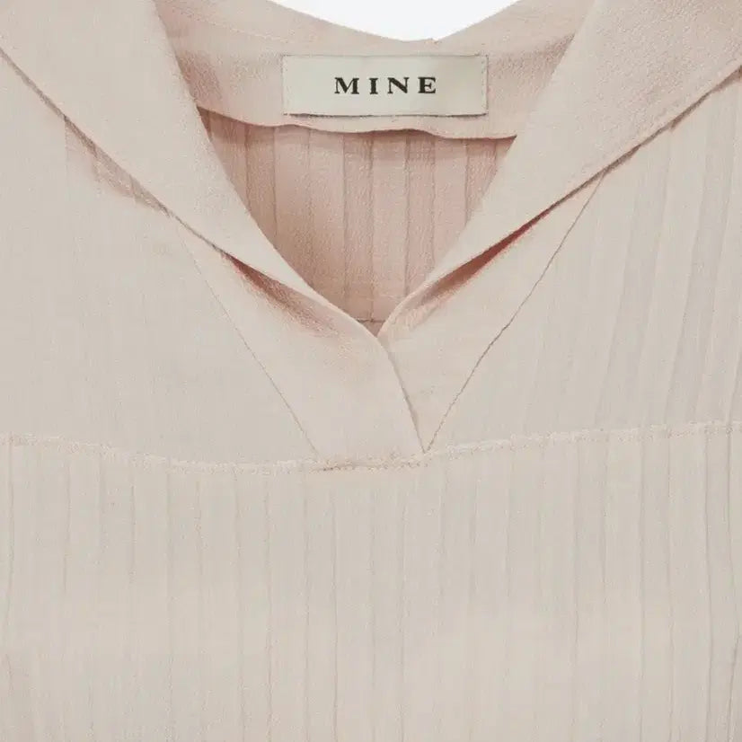 [BUNJANG] Mine Pleated Long Dress Rose Beige / 마인 새상품 플리츠 원피스 76 (낙낙함)