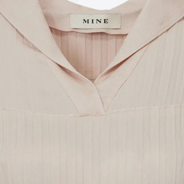 [BUNJANG] Mine Pleated Long Dress Rose Beige / 마인 새상품 플리츠 원피스 76 (낙낙함)