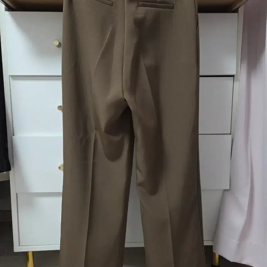 [BUNJANG] Brown Slacks / 브라운 슬랙스