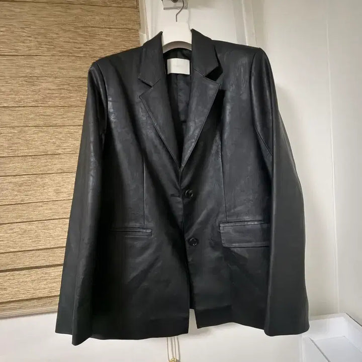 [BUNJANG] Frontrow Tailored Leather Jacket Women&