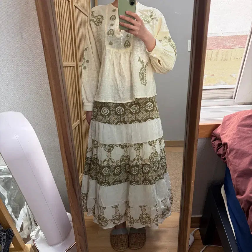 [BUNJANG] Vintage Ghibli Co-ord Set / 빈티지 지브리 코디 세트 셋업