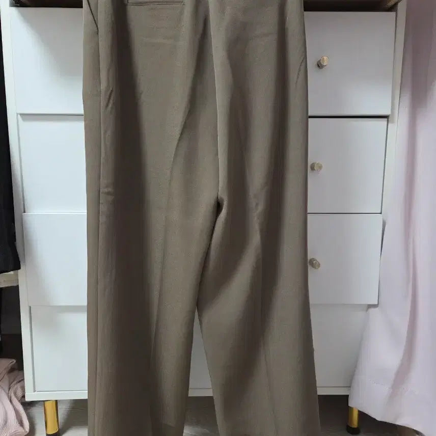 [BUNJANG] Brown Slacks / 브라운 슬랙스