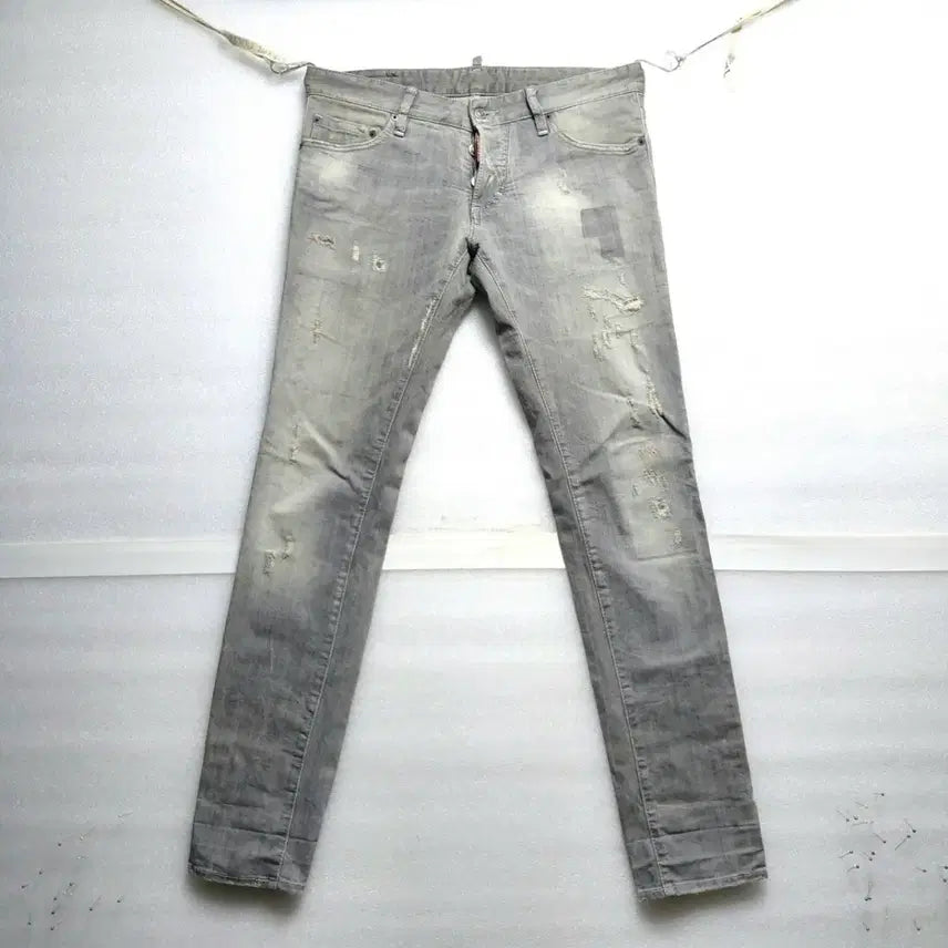 [BUNJANG] Dsquared2 Vintage Wash Grey Jeans (Size 48/34) / 디스퀘어드 청바지48(34)빈티지 워싱/그레이진