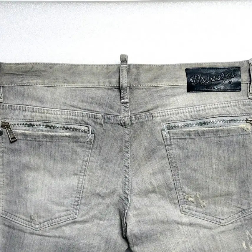 [BUNJANG] Dsquared2 Vintage Wash Grey Jeans (Size 48/34) / 디스퀘어드 청바지48(34)빈티지 워싱/그레이진