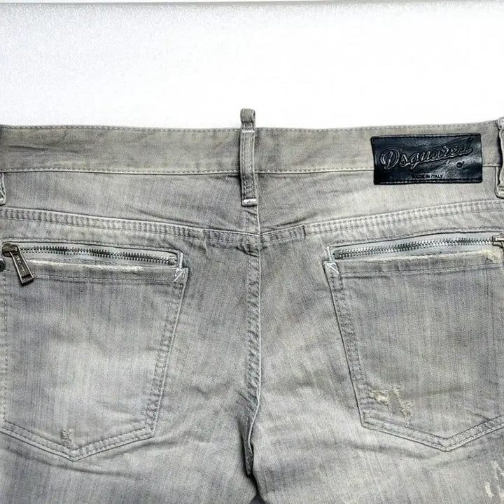 [BUNJANG] Dsquared2 Vintage Wash Grey Jeans (Size 48/34) / 디스퀘어드 청바지48(34)빈티지 워싱/그레이진