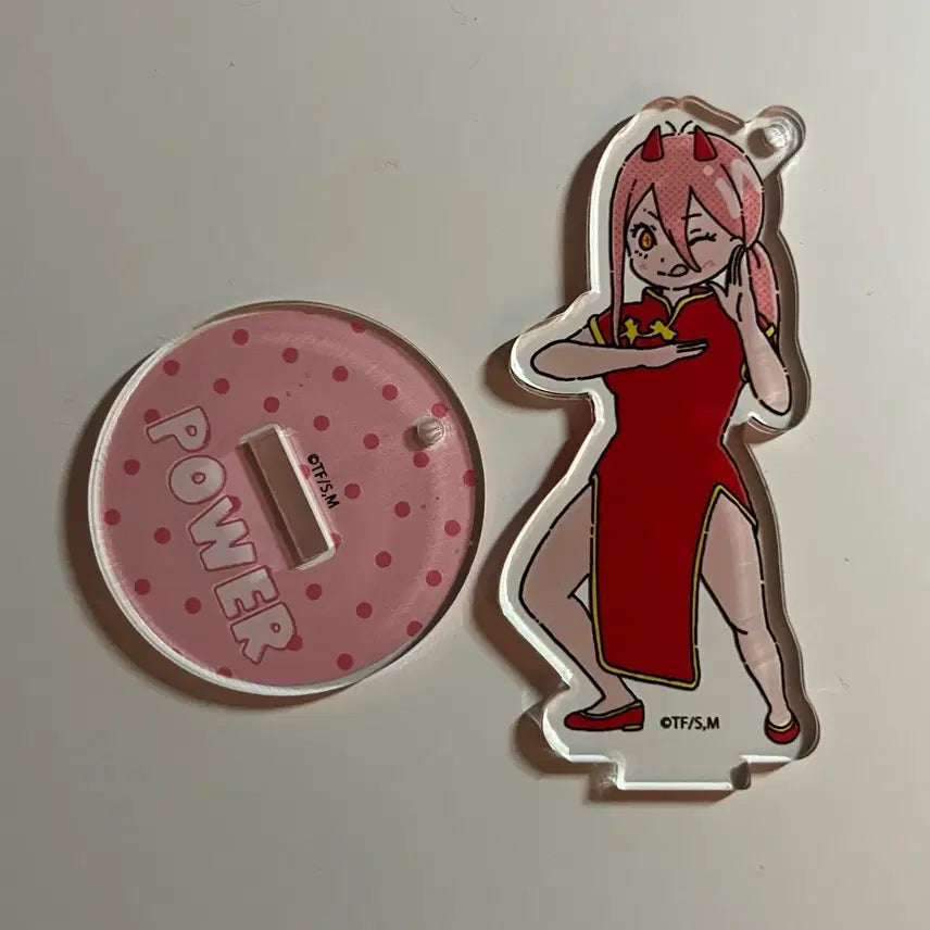 [BUNJANG] Chainsaw Man Power Acrylic Stand Key Holder / 체인소맨 파워 아크릴스탠드 키홀더