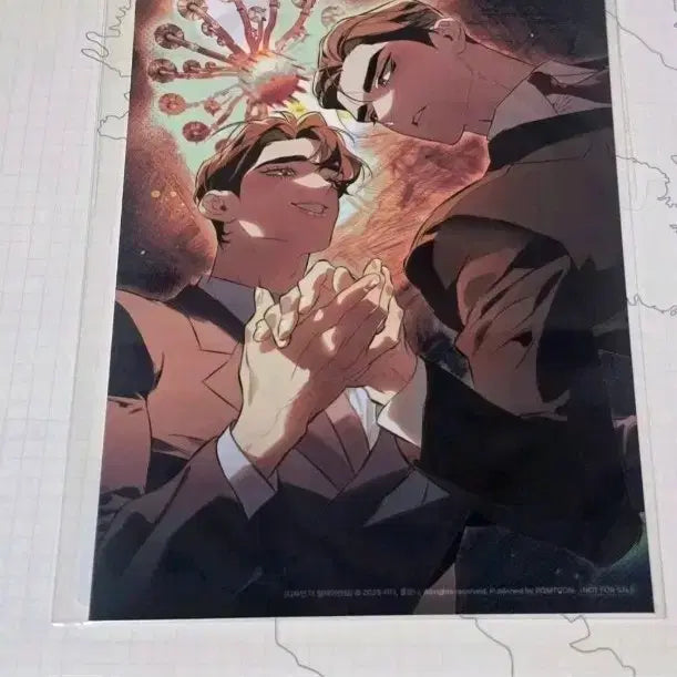 [BUNJANG] DTR Definitive Relationship First Edition POB Postcard / dtr 디티알 디파인더릴레이션십 초판한정 특전 부록 엽서 봄툰