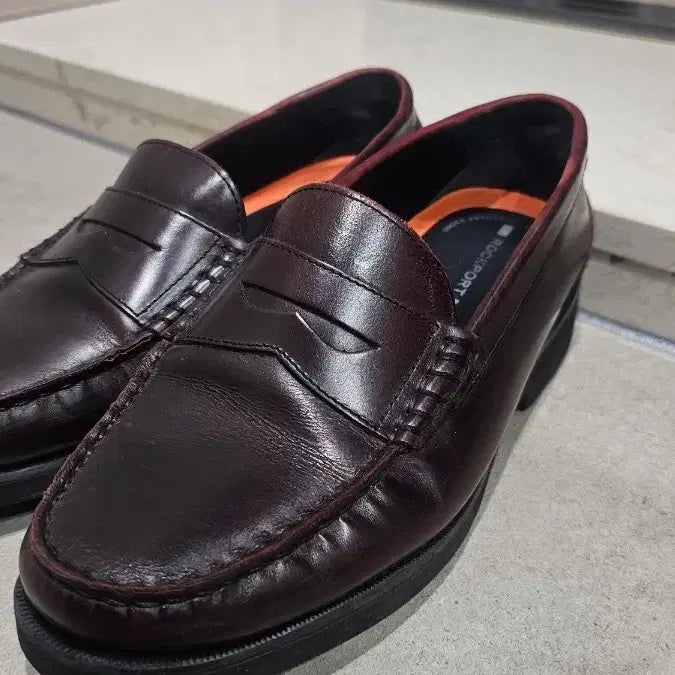 [BUNJANG] Rockport Shakespeare Penny Loafers Burgundy Size 255 / 255 락포트 셰익스피어 로퍼