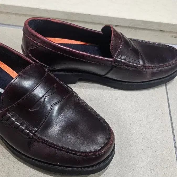 [BUNJANG] Rockport Shakespeare Penny Loafers Burgundy Size 255 / 255 락포트 셰익스피어 로퍼