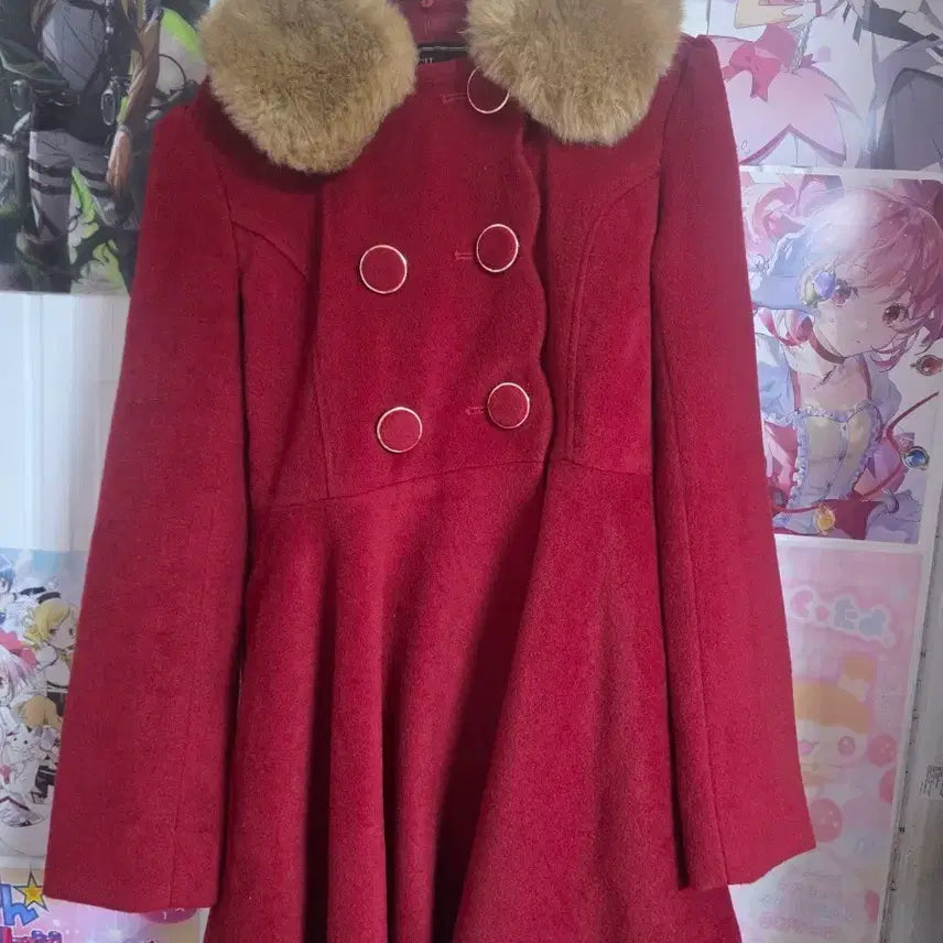 [BUNJANG] Cecil McBee Red Coat / 세실맥비 레드 코트