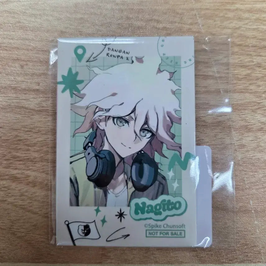 [BUNJANG] Danganronpa Nagito Komaeda Square Can Badge / 단간론파 최애여행 시리즈 스퀘어캔뱃지 코마에다 나기토