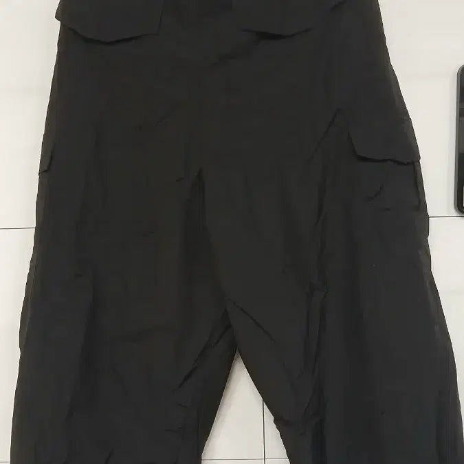 [BUNJANG] PRIZM WORKS Nylon Cargo Balloon Pants XL / 프리즘웍스 나일론 카고 벌룬 팬츠 블랙 XL 2회착용 가볍고바스락소재