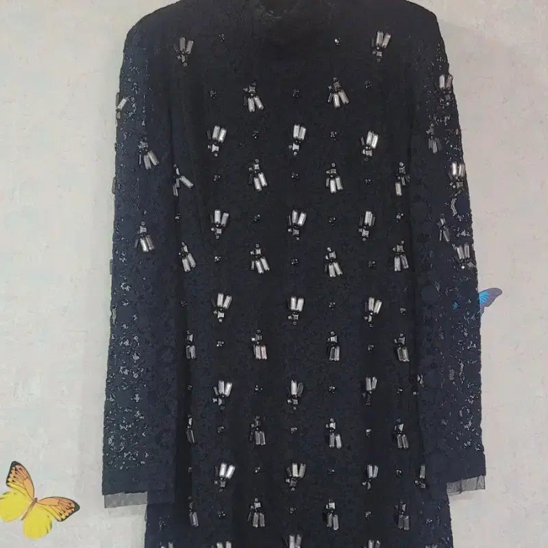 [BUNJANG] Time Beetle Lace Dress / 타임 비즈 레이스 원피스