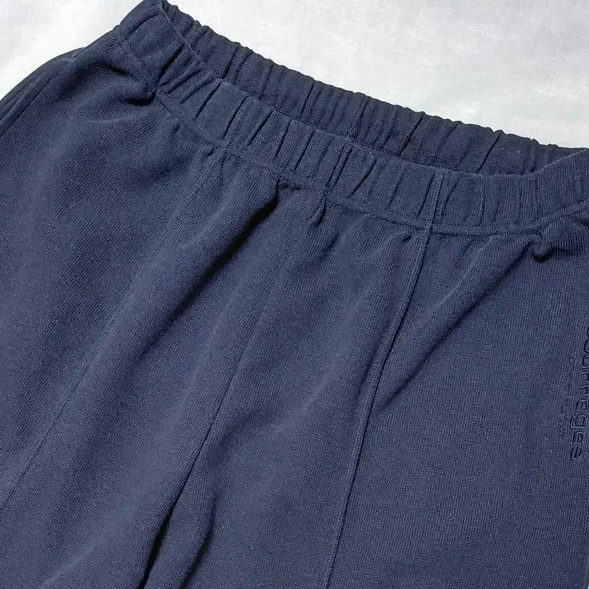 [BUNJANG] Courreges x Descente Navy Pinstripe Jogger Pants / [M/네이비] 꾸레쥬(Courreges) x 데상트 핀턱 조거 팬츠