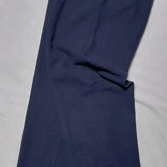 [BUNJANG] Courreges x Descente Navy Pinstripe Jogger Pants / [M/네이비] 꾸레쥬(Courreges) x 데상트 핀턱 조거 팬츠