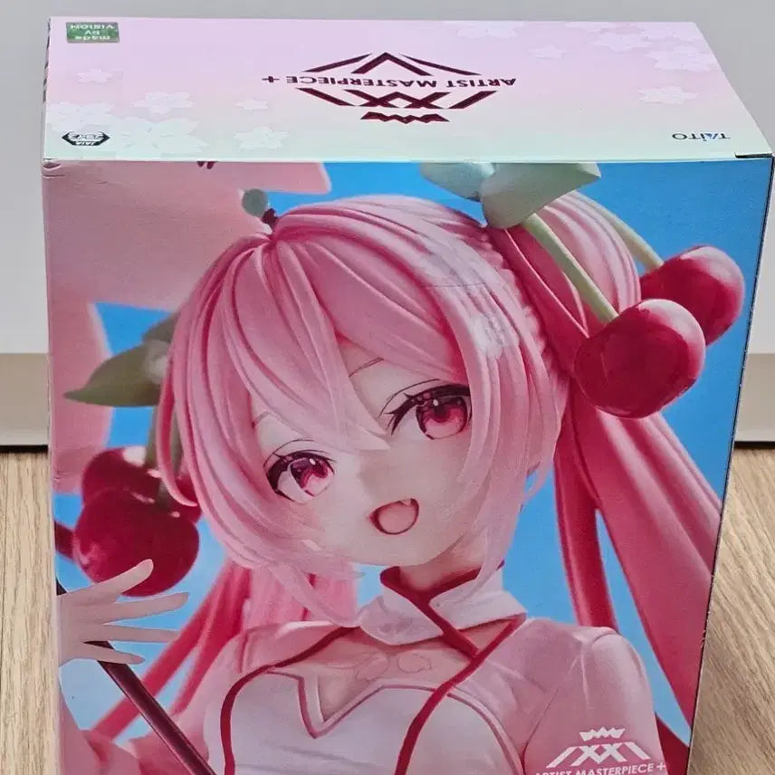 [BUNJANG] Hatsune Miku Sakura Dress Figure / 사쿠라 미쿠 피규어 AMP+ 사쿠라 드레스 타이토