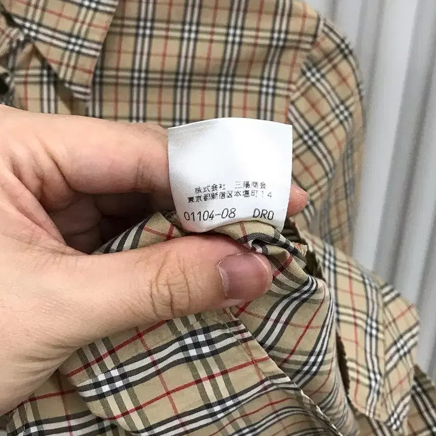 [BUNJANG] Burberry Blue Label Nova Check Shirt / 버버리 블루라벨 노바체크 셔츠