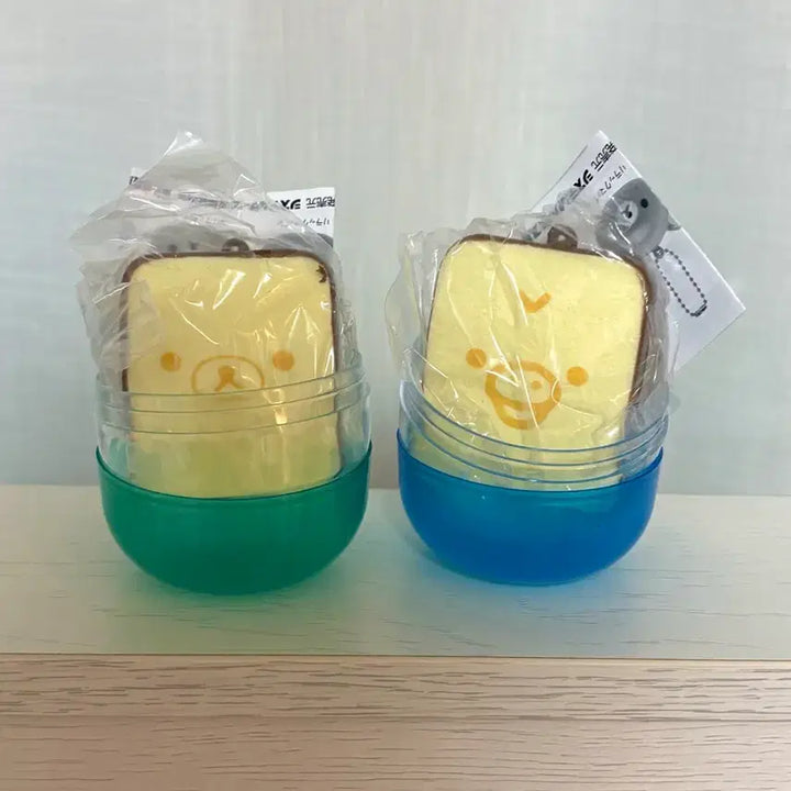 [SOLD OUT] [일괄] 리락쿠마 스퀴시 빵 가챠 키링