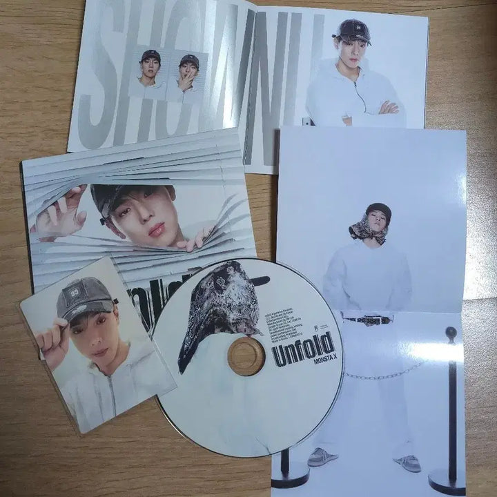 [BUNJANG] Monsta X Shownu Unfold Digipack Album / 몬스타엑스 셔누 디지팩 Unfold 앨범