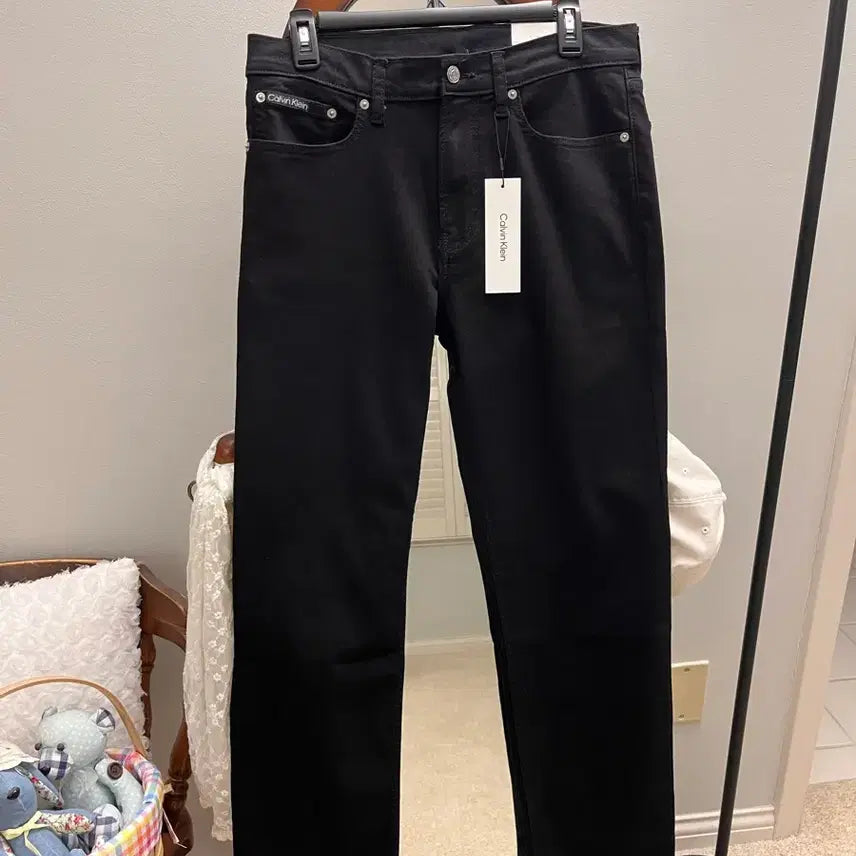 [BUNJANG] Calvin Klein Jeans High Stretch Straight Fit Black Denim W32 L32 / [미국 직배송/32*32] 캘빈클라인 하이스트레치 스트레이트 핏 블랙