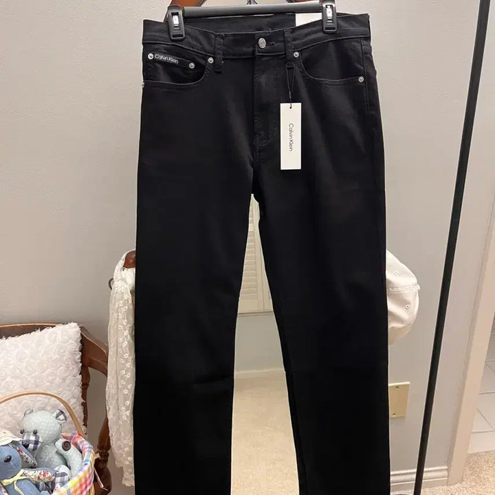 [BUNJANG] Calvin Klein Jeans High Stretch Straight Fit Black Denim W32 L32 / [미국 직배송/32*32] 캘빈클라인 하이스트레치 스트레이트 핏 블랙