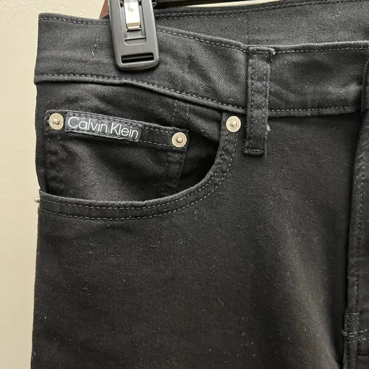[BUNJANG] Calvin Klein Jeans High Stretch Straight Fit Black Denim W32 L32 / [미국 직배송/32*32] 캘빈클라인 하이스트레치 스트레이트 핏 블랙