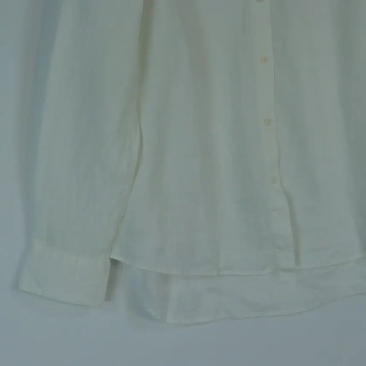 [BUNJANG] Uniqlo 100% Linen Basic Shirt L / UNIQLO 린넨100 셔츠 L