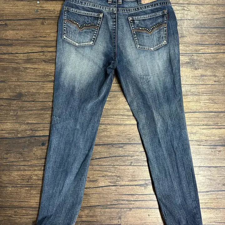 [BUNJANG] BANG BANG UTD CO Washed Denim Jeans / BANG BANG UTD CO 워싱 데님 청바지 34사이즈 빈티지특