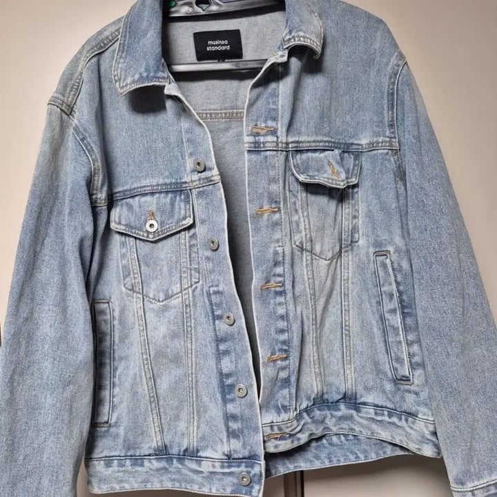 [BUNJANG] Musinsa Standard Denim Jacket (Light Blue) - Men&
