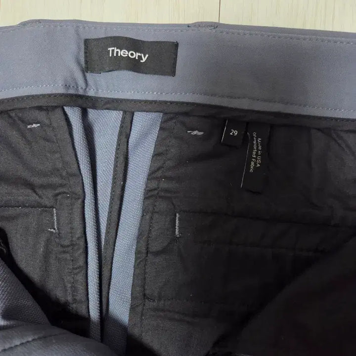 [BUNJANG] Theory Neoteric Jane Pants Blue Gray / 띠어리 네오테릭 제인 팬츠 블루 그레이