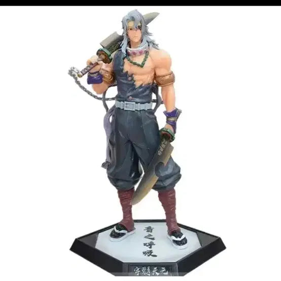 [BUNJANG] Demon Slayer Tengen Uzui 32cm Figure / [새상품] 귀멸의 칼날 우즈이 텐겐 32cm 피규어
